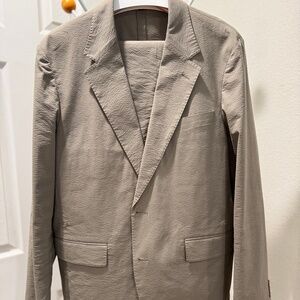 J. Crew Kenmare suit in stretch seersucker with COOLMAX®